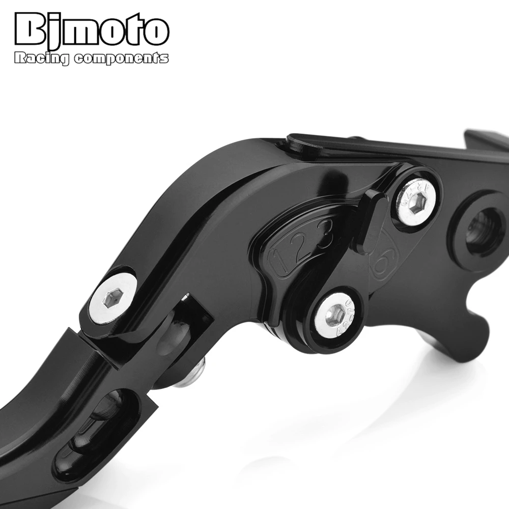 BJMOTO N-MAX CNC de la motocicleta ajustable extensible palanca de embrague de freno de conjunto para Yamaha NMAX 125, 155, 2015-2018 moto los frenos