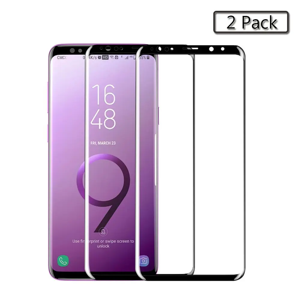 Floveme для Samsung S9 S8 Экран протектор 3D изогнутые Полный крышка Ultra Soft Плёнки для Samsung Galaxy S8 S9 плюс не закаленное Стекло Not защитное стекло на S9 S8 Plus - Цвет: 2PC Discount