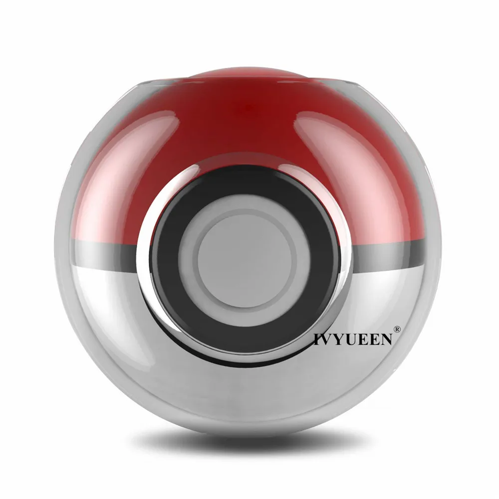 IVYUEEN 2 в 1 Poke Ball Plus чехол для Nintend переключатель Pokeball контроллер красный/черный сумка для переноски и кристально чистый протектор оболочки