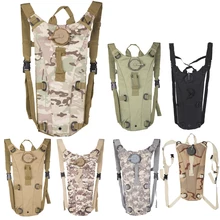 3L Portable Hydration Packs Camo Tactical Bike Bicycle Camel Water Bladder Bag Assault Backpack Camping Hiking Pouch Water Bag
