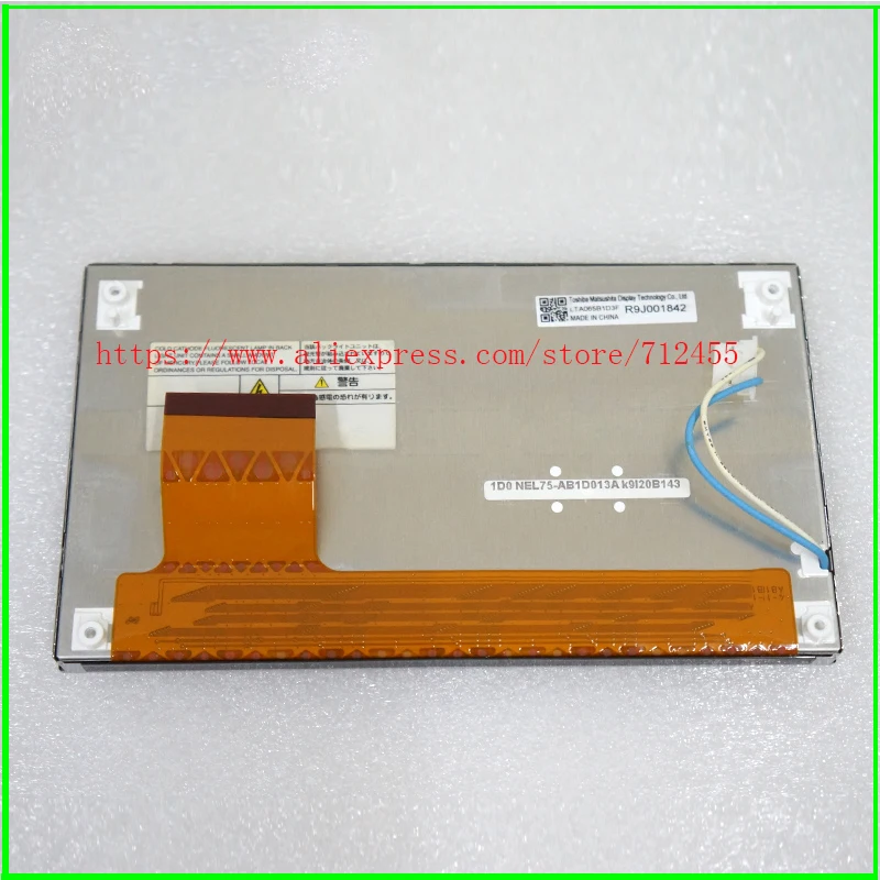 

Original 6.5inch Mobile Display LTA065B1D3F LT065CA45100 LCD module monitor for Hyundai car audio radio sounds systems