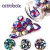 3D Nail Art Decorations Rhinestones Glass Stones Crystal Color Non Hotfix DIY Custom Designs Nails Accessories Phone Case 50pcs ► Photo 1/6