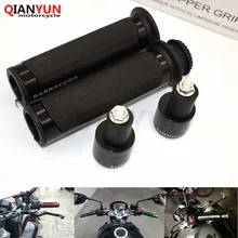 Универсальные 22 мм уличные и гоночные мотоциклетные ручки с ЧПУ 7/8 ''мотоциклетные ручки для HONDA Hornet 900 600 CBR 600 RR CB 1000 R KTM