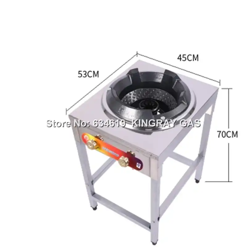 Commercial high efficient strong fire kitchen gas stove tabletop gas