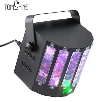 

2017 Hot 18W Stage Lighting Remote Control 9Led Dmx512 Sound Activated Strobe Flicker Effect Lamp Disco Light Dj Dmx Stage Light