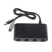 4 порта usb-адаптер игровой аксессуар для GameCube контроллер GameCube nintendo Switch wii U PC