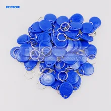 DIYSECUR 100 шт. 125 кГц RFID Близость ID карты Жетоны брелки для ключей для системы контроля доступа