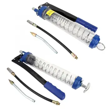 

400CC/600CC Heavy Duty Transparent Manual Grease Gun Lubrication Tool Spray Gun