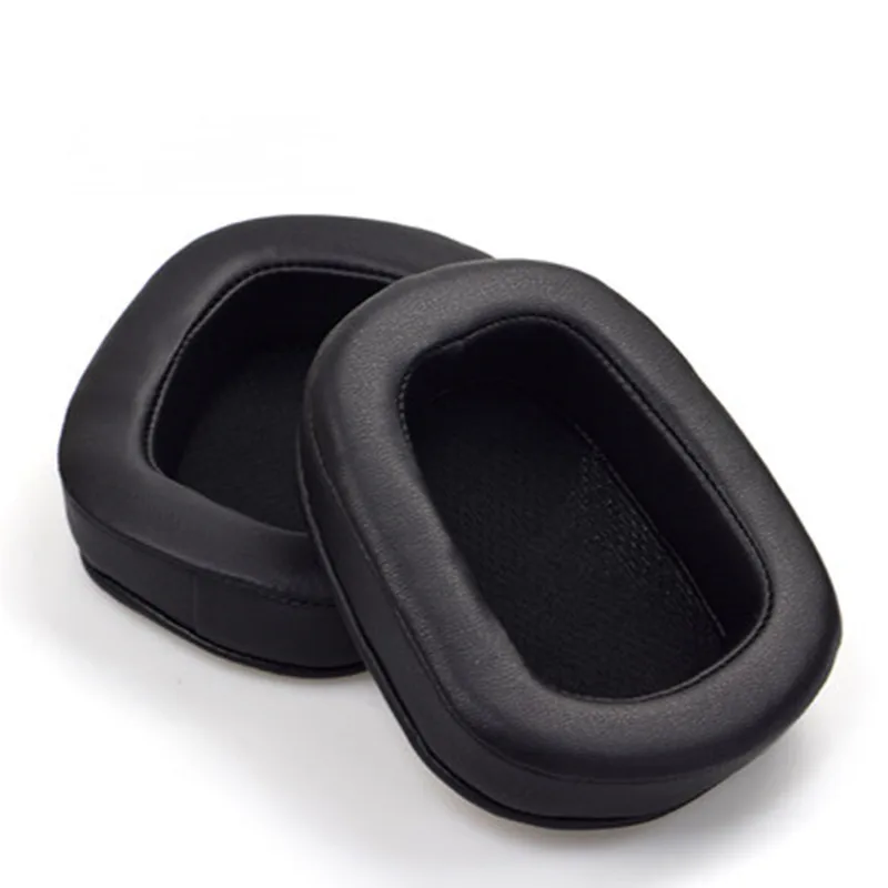

1 Pair 2Pcs Black Replacement Headphone Earpads for Logitech G633 G933 Protective Ear Pads