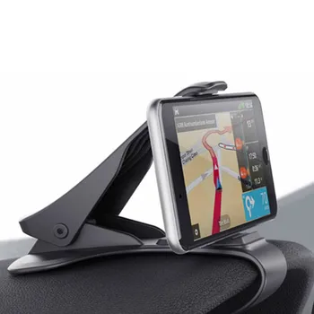 

6.5inch Dashboard Car Phone Holder Easy Clip Mount Stand Car Phone Holder GPS Display Bracket Classic Black Car Holder Support