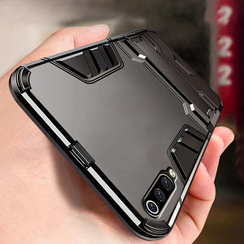 

Keajor Case For Samsung galaxy A40 Case Shockproof TPU+PC Hard Plastic with Stand Dual Hybrid Back Case For Samsung A50 Cover