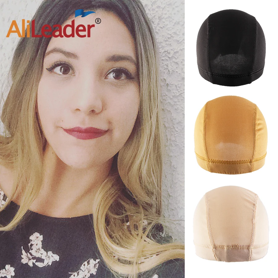 AliLeader Cheap Elastic Mesh Dome Wig Cap for Making Human Hair Wigs Brown Beige Black Spandex Net Glueless Hairnets Wig Liner AliLeader Cheap Elastic Mesh Dome Wig Cap for Making Human Hair Wigs Brown Beige Black Spandex Net Glueless Hairnets Wig Liner