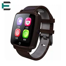 U11C GSM SIM Smart wrist watch 1.54″ MTK252C Watches clock 0.3MP Heart Rate Smartwatch for iphone android Leather strap PK DM09