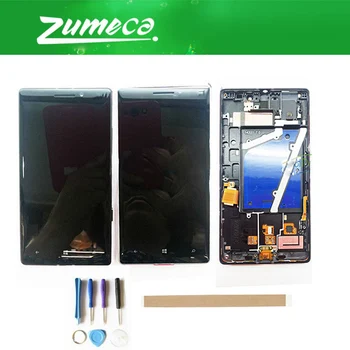 

For Nokia Lumia 930 RM-1045 RM-1087 RM-1929 Nokia N930 LCD Display+Touch Screen Digitizer With Frame Black Color With Tape&Tool