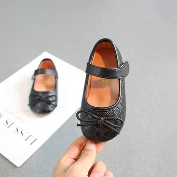 

Newest Summer Kids Shoes 2019 Fashion Leathers Sweet Children Party Shoes For Girls Toddler Baby Breathable Hoolow Out Bow Shoe