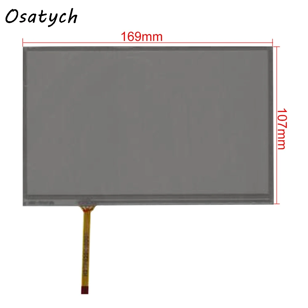 

New 7.3inch for LTA070B511F LTA070B510F Touch Screen Panel for Lexu IS250 IS300 IS350 Car Navigation Display 169*107mm