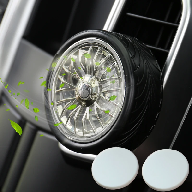 

Joyart Easy To Install Rotating Tire Shape Car Vent Air Fresheners