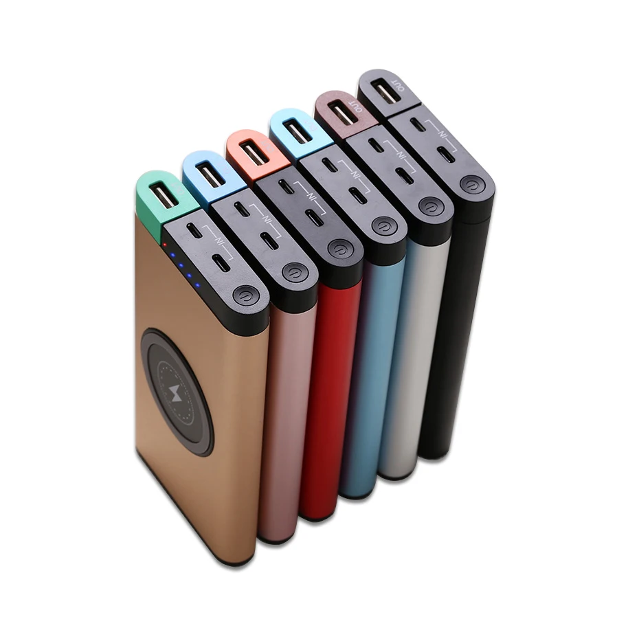 Power Bank 10000mAh QI Wireless Charger for iPhone X 8 Samsung S8 Note 8 Poverbank External Battery USB Type C Ports Powerbank Power Bank 10000mAh QI Wireless Charger for iPhone X 8 Samsung S8 Note 8 Poverbank External Battery USB Type C Ports Powerbank