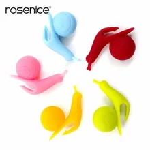 ROSENICE 5 шт. многоразовых силиконовые милый для заварки чая мешок листьев Улитка Форма силиконовая Чай держатель мешка кружка