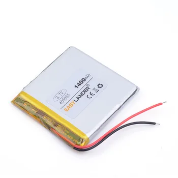 

3.7V 1400mAh 405055 Lithium Polymer Li-Po li ion Rechargeable Battery cells For Mp3 MP4 MP5 GPS PSP mobile bluetooth