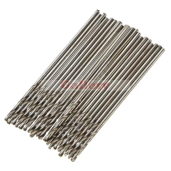 

20 Piece Hss Mini Set Straight Shank Tools Diameter 1.0mm 1 Drill Bit Drill Bit