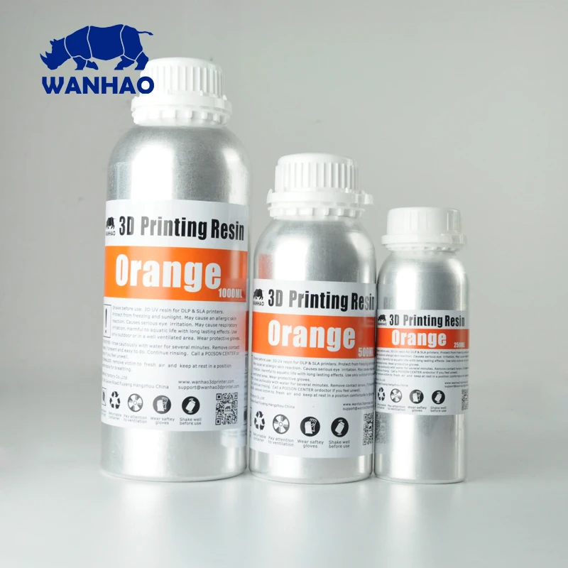 2018 новые WANHAO УФ 405nm 3D принтеры Фотополимерная смола для D7 SLA DLP принтеры|3D принтеры|
