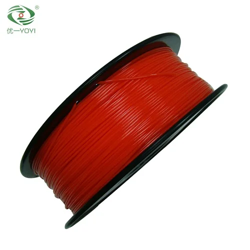 fluorescent red Высокое качество 1,75 мм Флуоресцентный PLA 3d принтер нити 5 цветов вариант - Цвет: fluorescent red