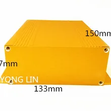2 шт pcb алюминий box133* 47-150/PCB коробка/алюминиевая Электроника diy коробка для электроники корпус прибора для pcb