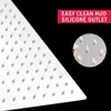 ULGKSD Shower Head 8/10/12 Inch Luxury Ultrathin Rainfall Shower Head Stainless Steel Chrome Nickel Bathroom Faucet Accessories 3