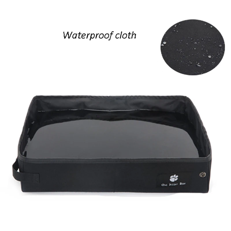 Petshy Cat Tray Foldable Pet Cat Litter Boxes Box Portable Waterproof Semi Closed Anti-splash Cats Bedpans Kitten Puppy Toilet Petshy Cat Tray Foldable Pet Cat Litter Boxes Box Portable Waterproof Semi Closed Anti-splash Cats Bedpans Kitten Puppy Toilet