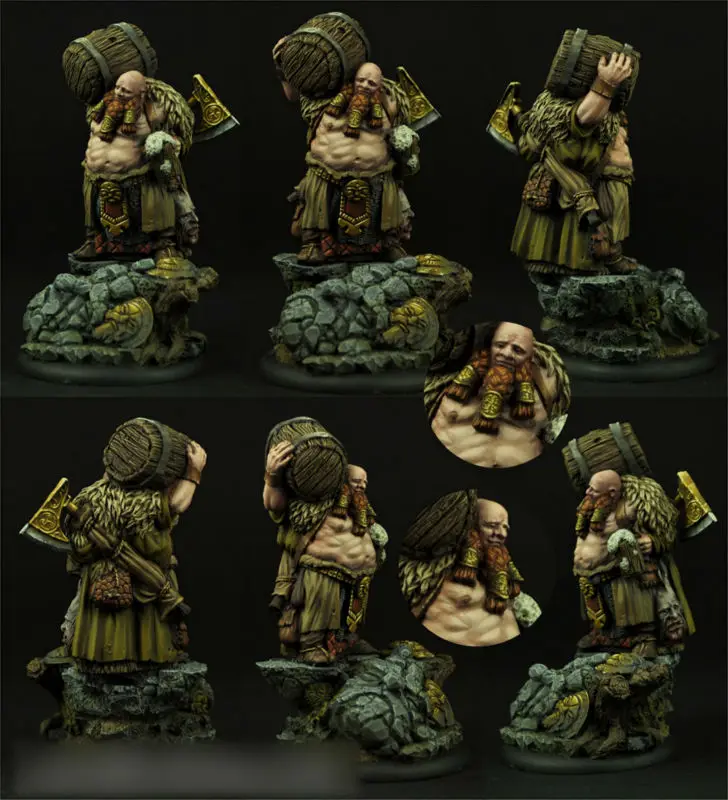 [tuskmodel] 54MM resin model kit Alcomatir (includ base) style two | Игрушки и хобби