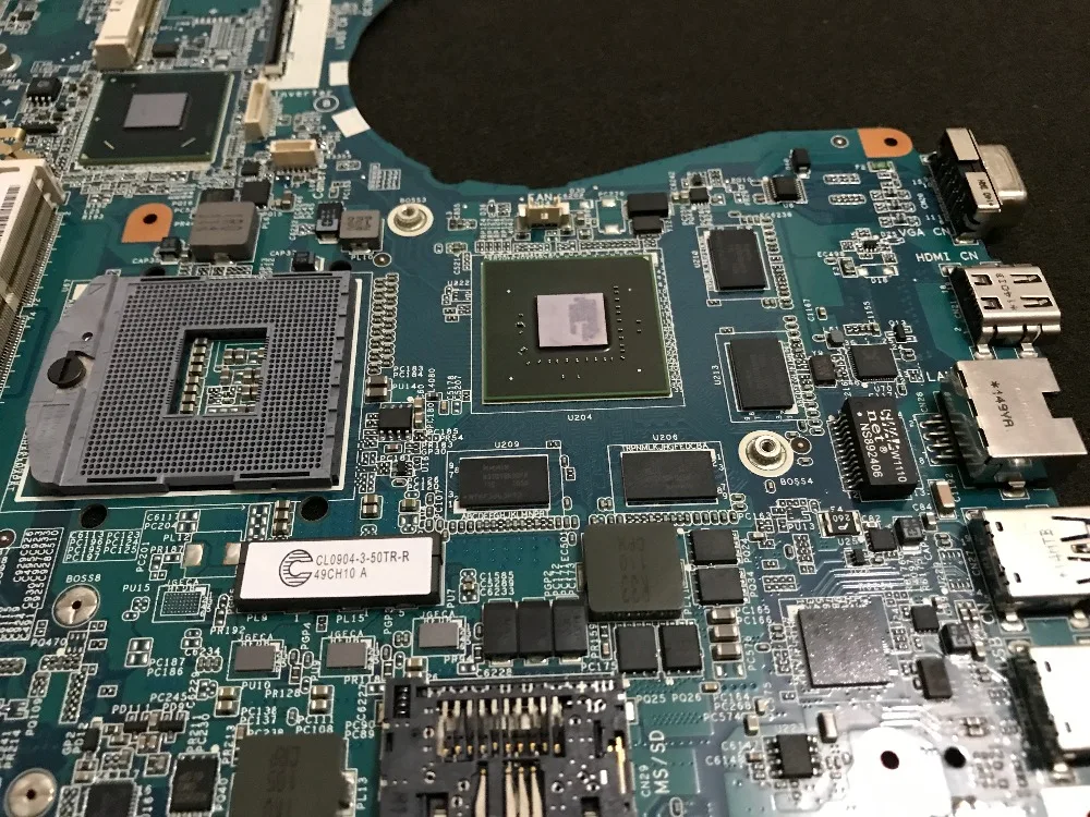  item V081_MP-MB MBX-243 REV: 1.1 LAPTOP MOTHERBOARD For Sony VPCF23 SERIES GT540M 1GB VIDEO CARD (n