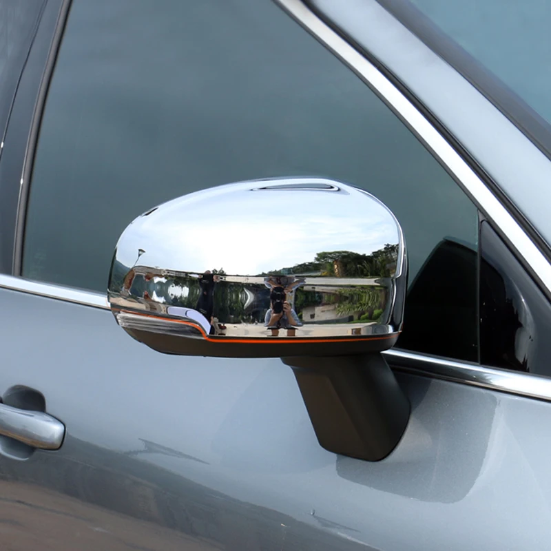 Для Volvo XC60 второго поколения ABS аксессуары ABS хромированное зеркало заднего вида накладка 2 шт