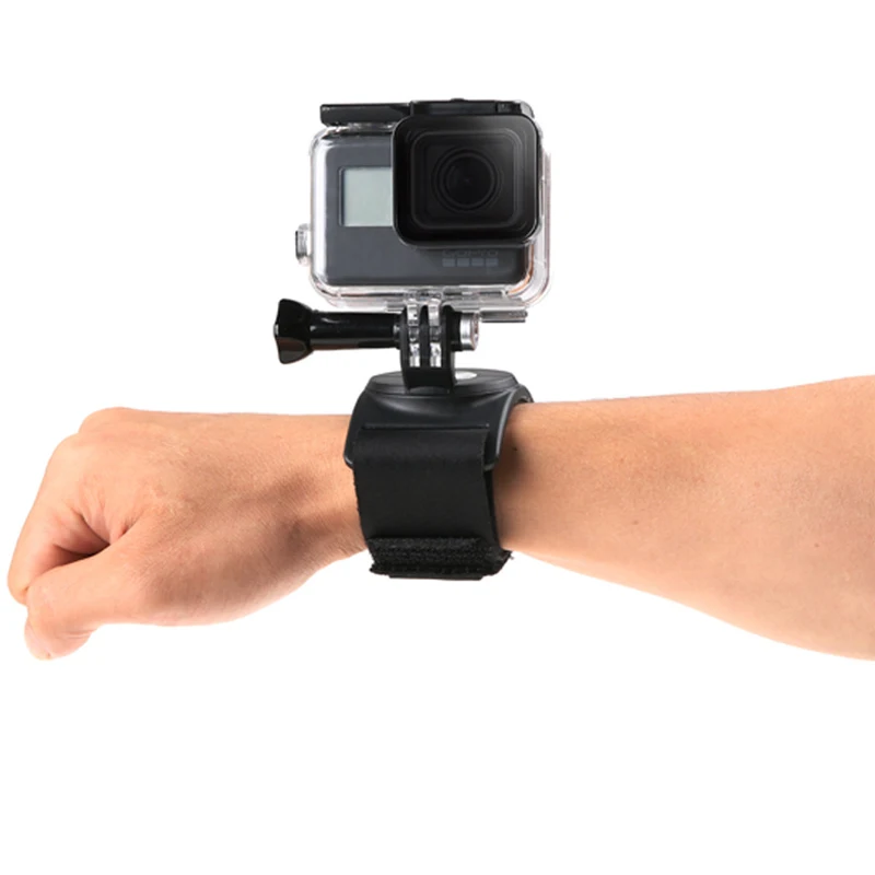 3 in1 Wrist Band Multifunction 360 Degree Rotate Wrist Bandage Arm Mount Hand Strap For Gopro Hero 7 6 5 Camera Accessories  (18)