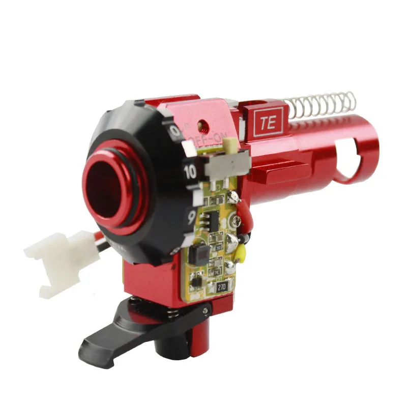 Câmara com Led para Airsoft Caixa de Velocidades Nova Venda Quente Alumínio Hop up Aeg Versão 2 m4 M16 Caça Acessórios Cnc 5 Esporte e Lazer