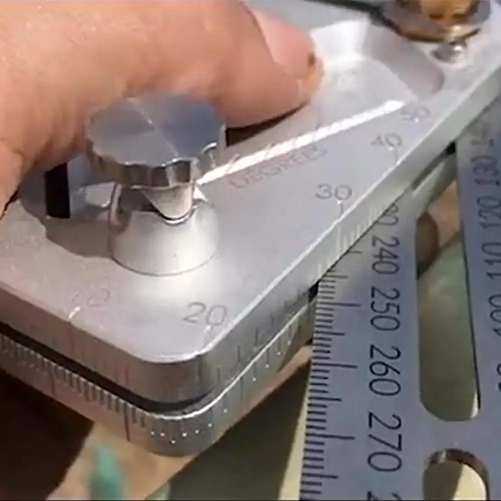 

Triangular Level Ruler Woodworking Stainless steel Measuring Tool Multifunction Rulers SLC88