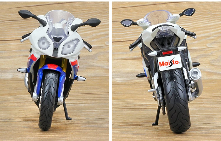 1:12 игрушечный мотоцикл из сплава S1000RR модель мотоцикла автомобиль DIY двигатель в сборе модель с задним колесом с подвеской для ребенка подарок