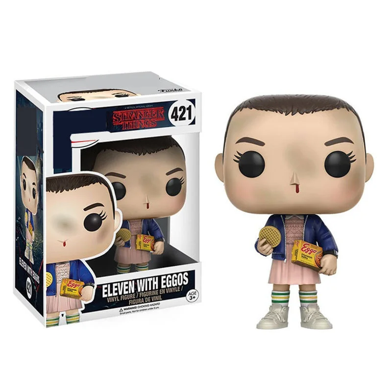 Новый стиль Eleven Demogorgon фигурки странные вещи труп цветок модель Q издание для