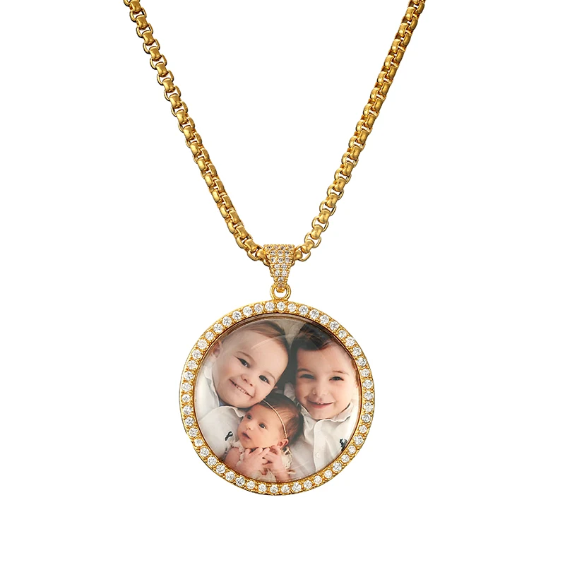Персонализированные Фото Кулон на заказ ожерелье фото вашего ребенка мама папа Дедушка любимый подарок для члена семьи подарок