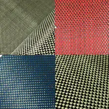 3K желтый/красный/синий равнина арамидного углеродного волокна смешанная ткань углеродная ткань 200gsm