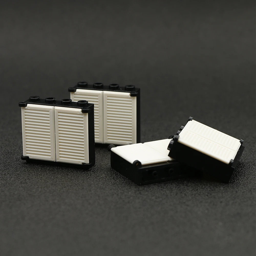 

City Blocks Friends Accessories Building Blocks Mini Window Door Model House Parts Bricks Toy For Children Compatible LegoINGlys