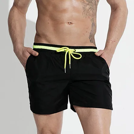 Bermuda de Surf Roupa de Banho Dentro do Forro Desmiit Homens Surf Boardshorts Praia Swim Shorts Quick Dry Man Hawaii Maiô Esporte Curto