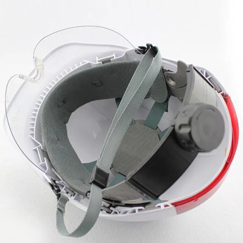Высокое качество ABS Рабочая безопасность Краш шлем очки Строительная площадка голова глаза защитная шапка с очками на открытом воздухе Casco De Seguridad