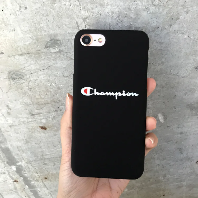 Skalk Afdeling Productiecentrum Black Blue Champion Phone Case iPhone 5 5S SE 6 6s 7 Plus