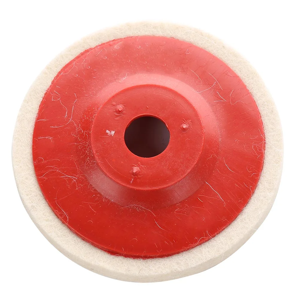 

100mm Wool Polishing Wheel Buffing Pads Angle Grinder Wheel Felt Polishing Disc for Metal Marble Glass Ceramics 1pcs