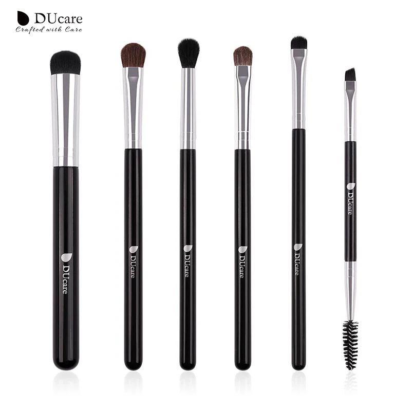 

DUcare New Make Up Brushes 6PCS Professional Blending Eyeshadow Eyebrow Brush For Makeup Beauty Set