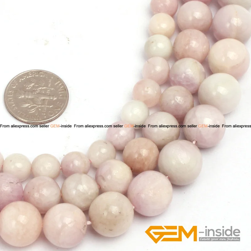 

Round Purple Spodumene Beads10mm 12mm Natural Stone Beads DIY Loose Beads For Bracelet Or Necklace Making Strand 15" Wholesale!