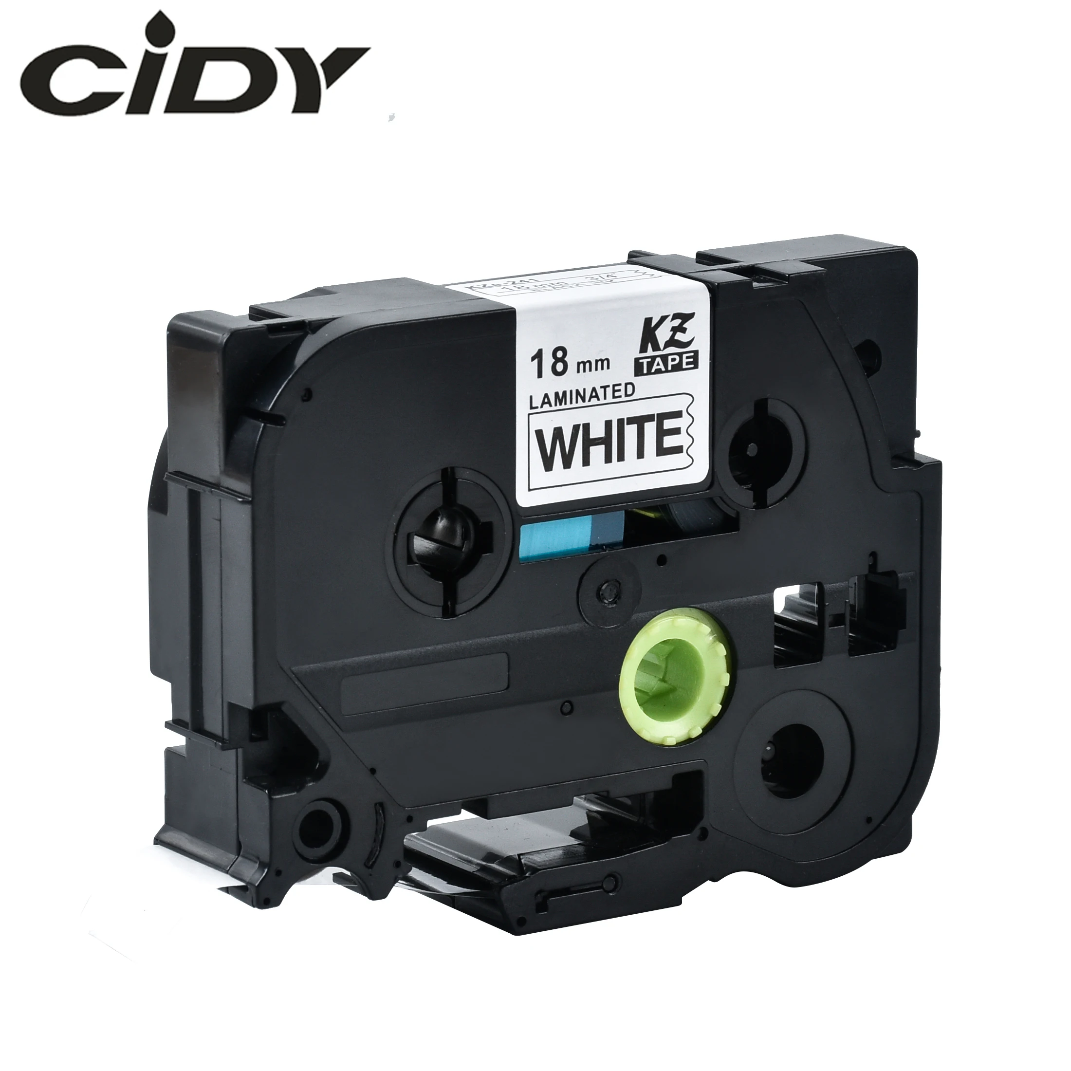 CIDY TZ241 TZ 241 TZe241 TZe ламинированные клейкие tz-241 этикетки лента P Touch черная белая