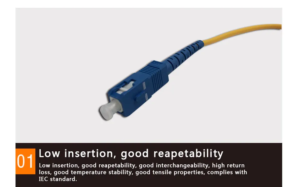 10 шт./пакет SC-SC волоконно-оптический соединительный кабель оптического волокна SM SX 3 мм 3 м 9/125um 3 м SC/UPC Волоконно-оптический патч-корд