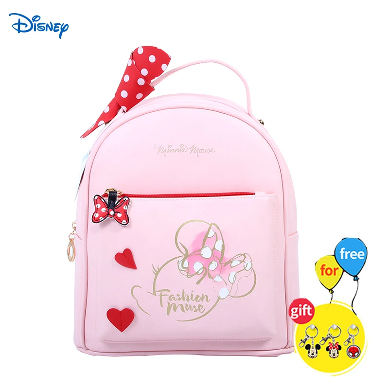 Disney модный рюкзак женский мини Soft Touch мульти Функция mochila с изображением Минни